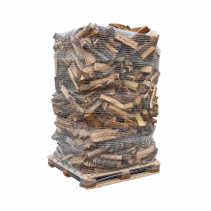 Bois de chauffage naturel 33 cm sur palette de 2 stères