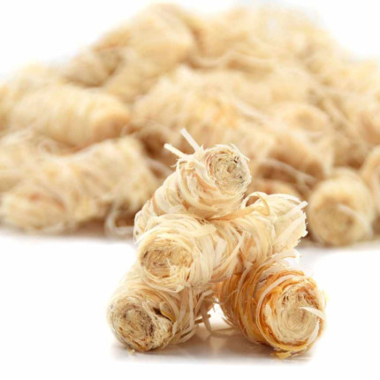 Rouleaux allume-feux en laine de bois de pin et paraffine